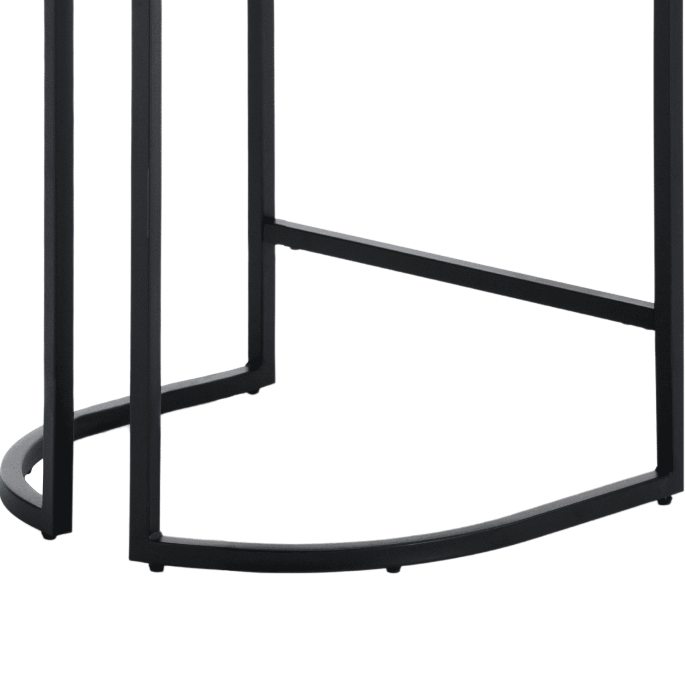 Fabio 26" Upholstered Bar Height Bar Stools with Metal Frame, Grey/Fur(Set of 4)