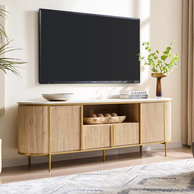 Rosevell 70" W TV Stand for Tvs up to 78"