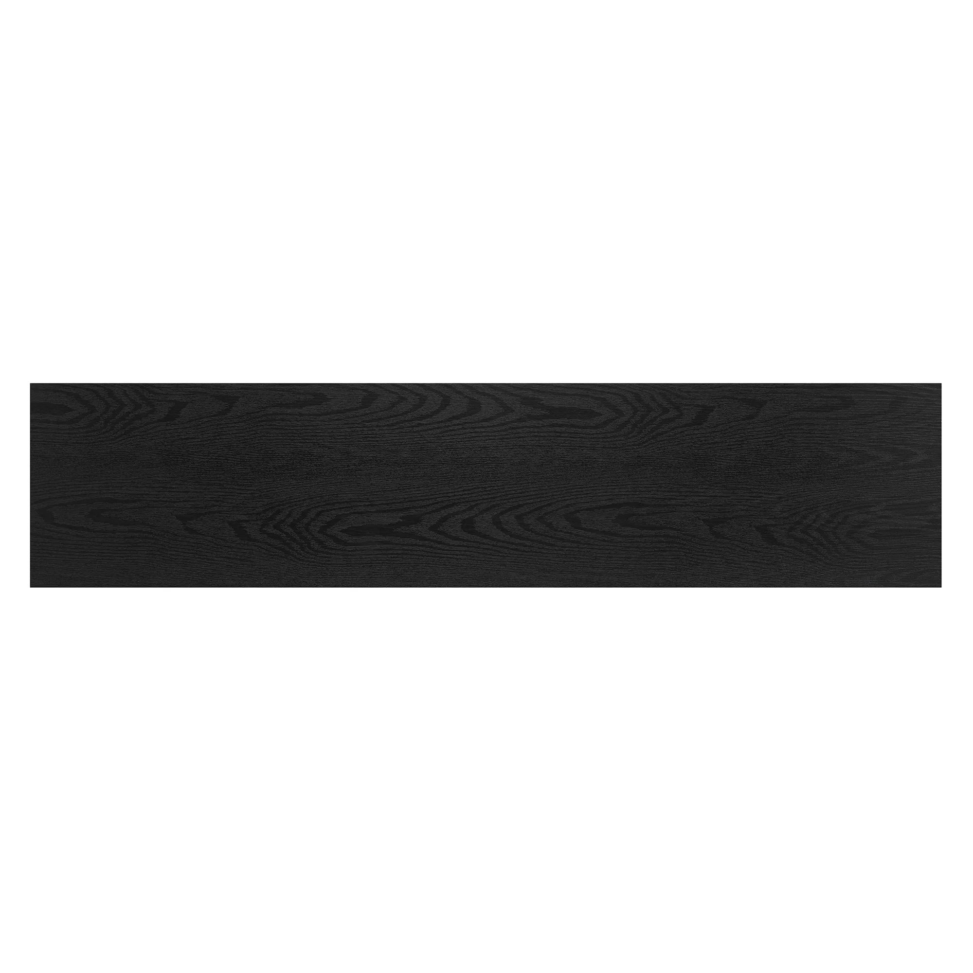 Rectangular TV Stand for Screens up to 75", Black Grain