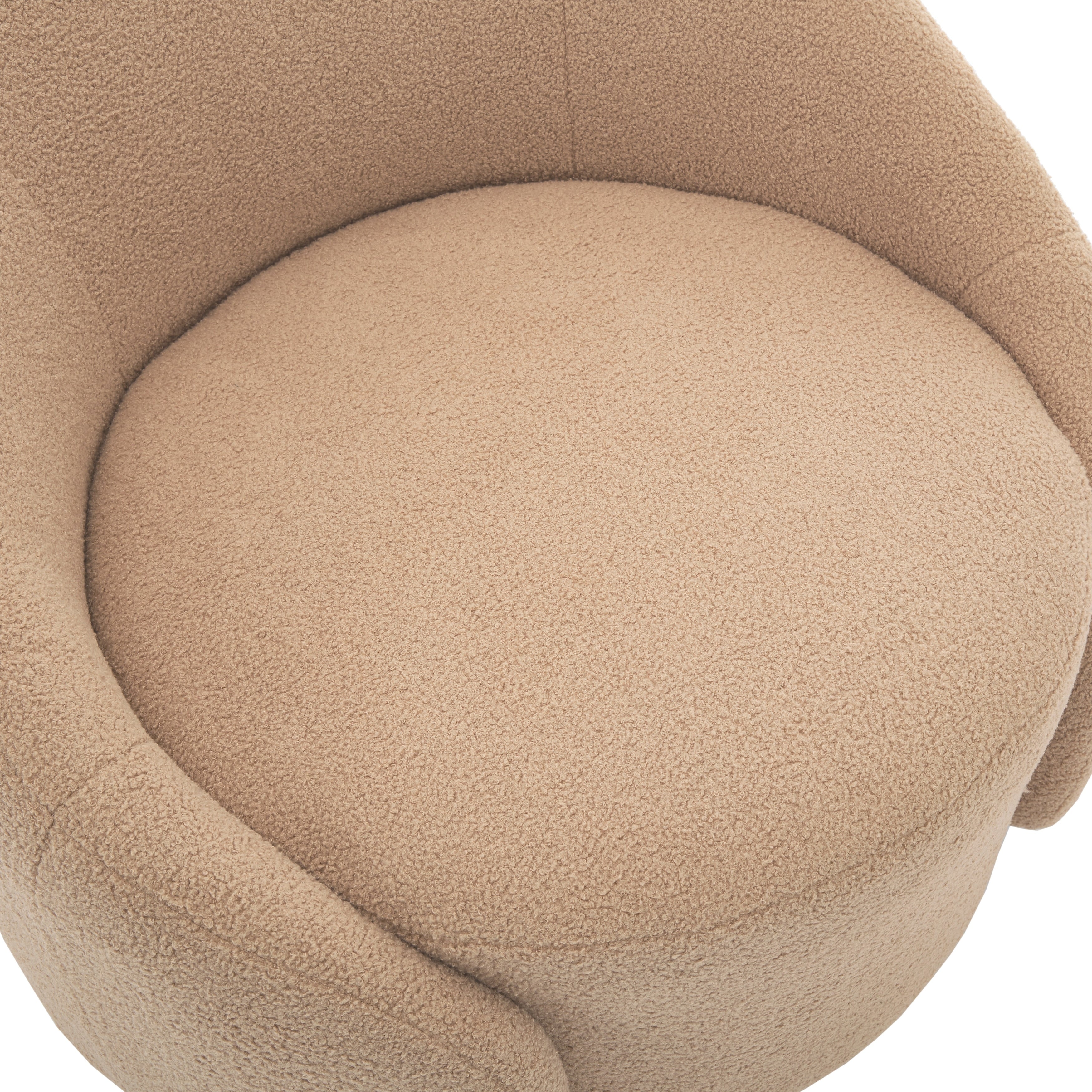 35" Wide 360-Degree Swivel Accent Barrel Chair