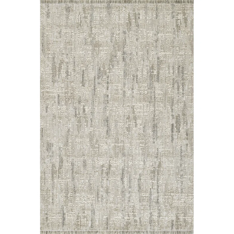 Haim Abstract Cotton Grey Area Rug