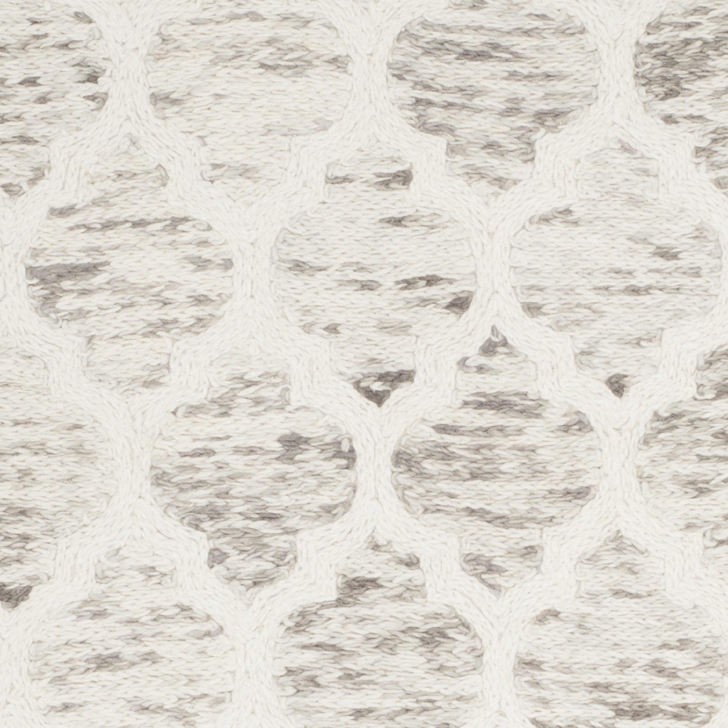 Handmade Grey / Ivory Rug