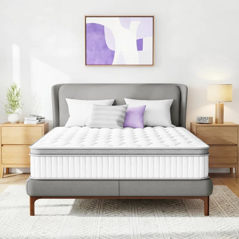 10"/12"/14" Plush Cooling Gel Hybrid Mattress