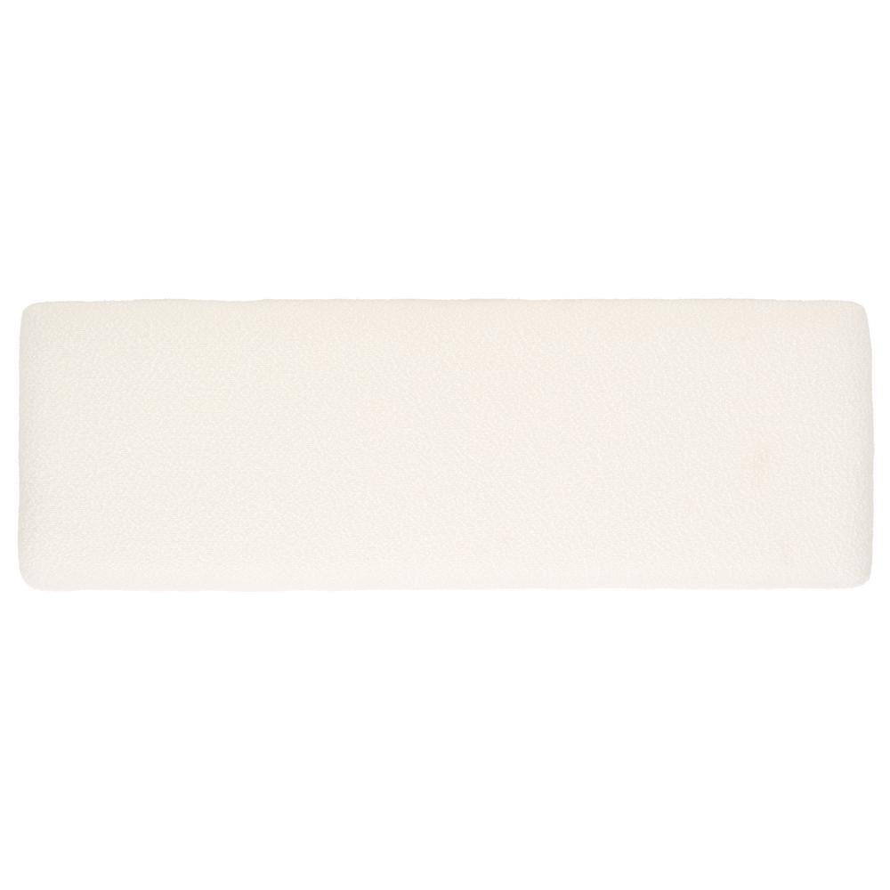 Marvin Ivory/Black Entryway Bench 48 In.
