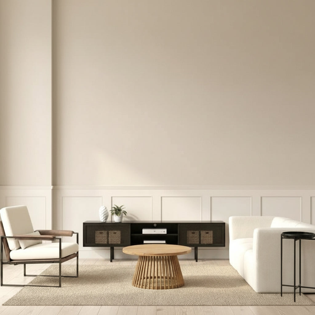 Hommeco Vihaan Acacia Wood Coffee Table