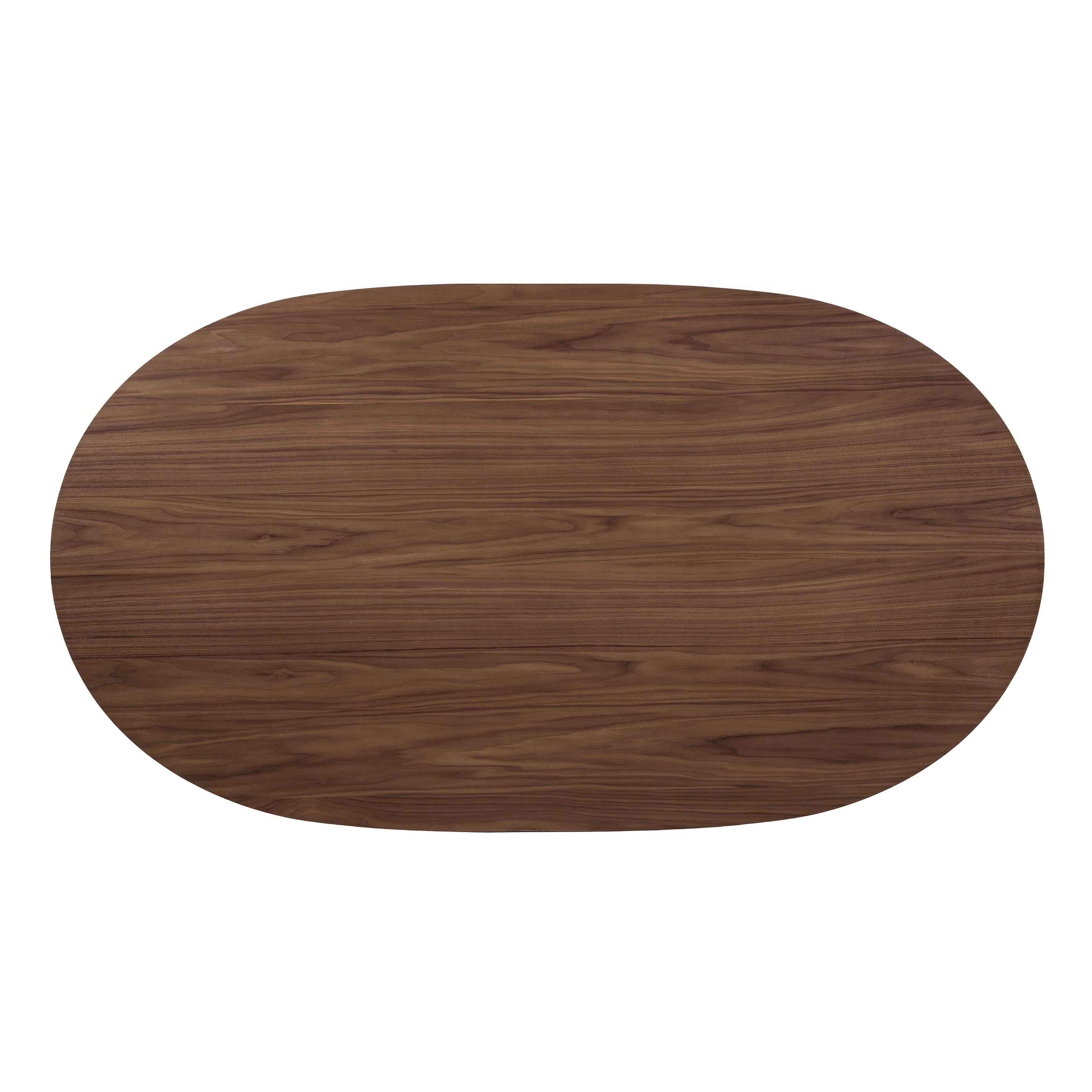 Mid-Century Modern Walnut 7-Piece Dining Table Set