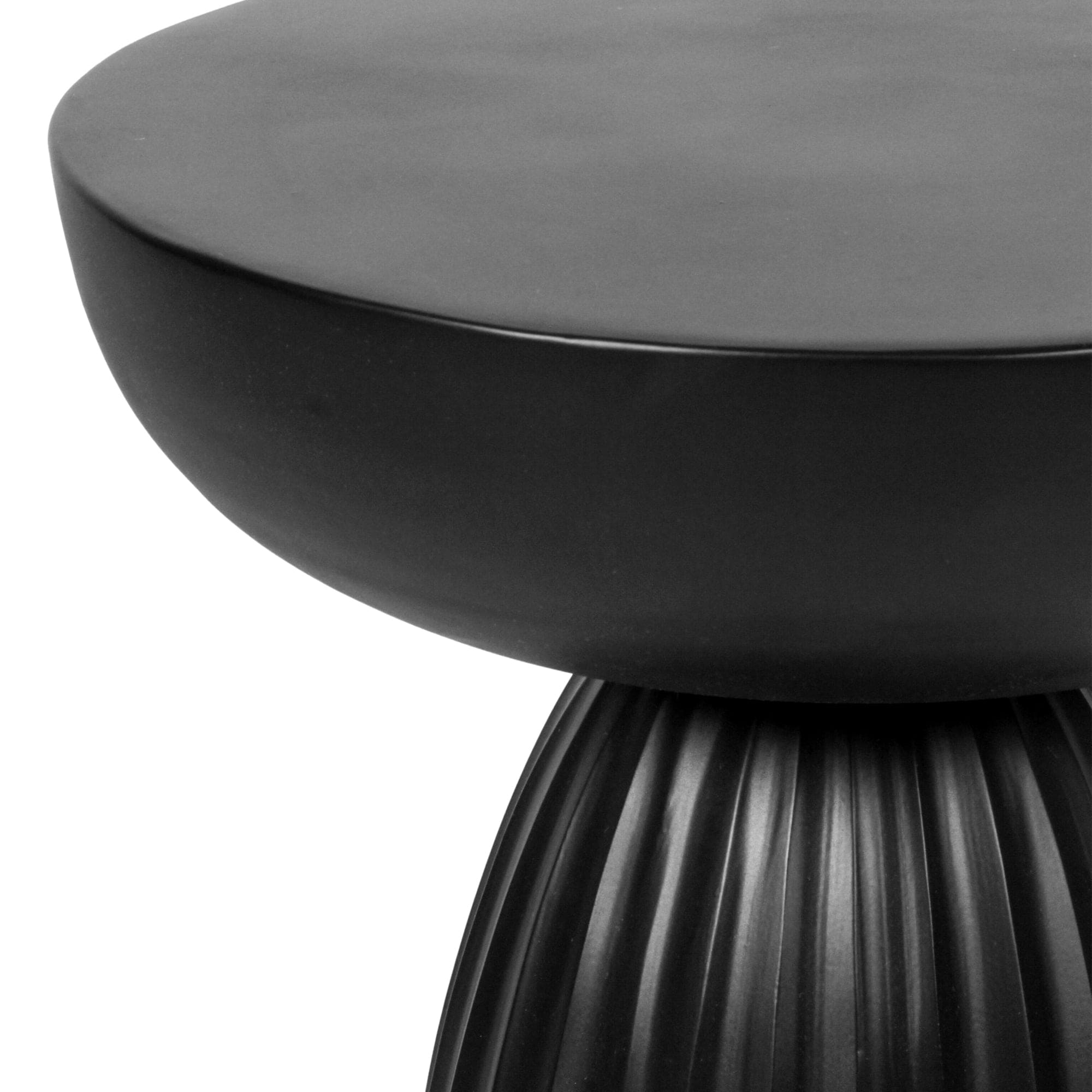 Indigo Road by Egypt Sherrod X Cinched Metal round Pedestal Accent Table