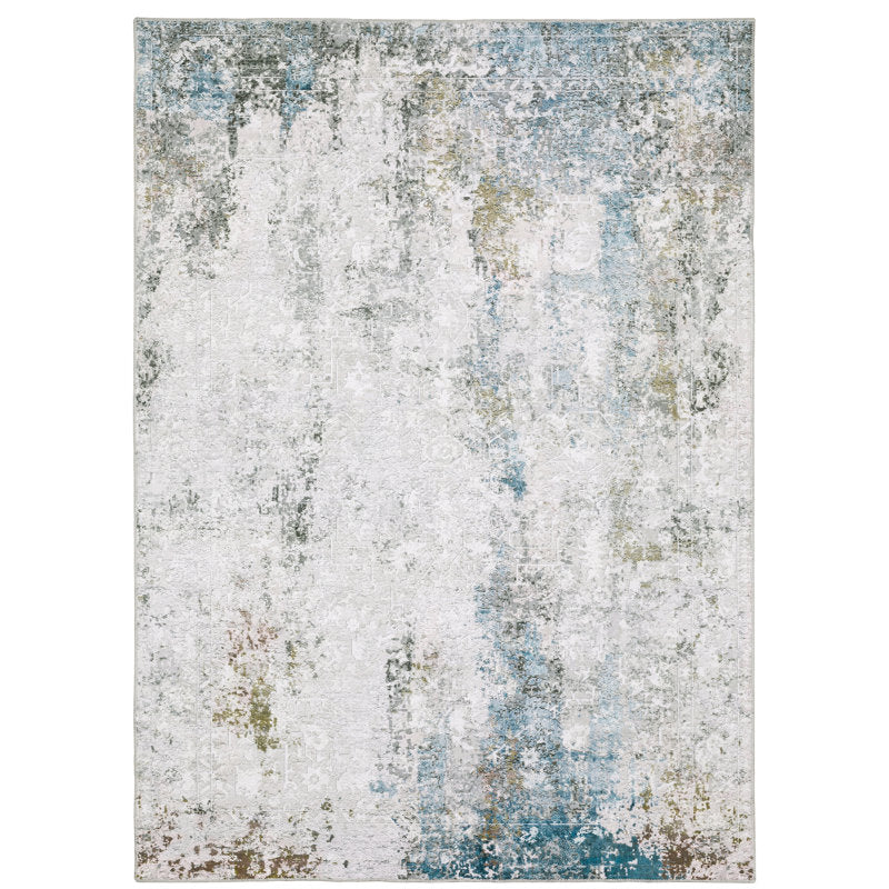 Hommeco Power Loom Machine Washable Area Rug Mat