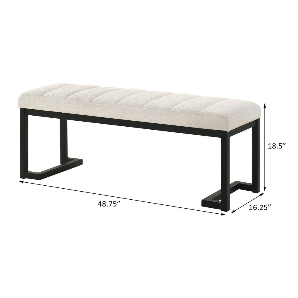 Hommeco Upholstered Entryway Accent Bench