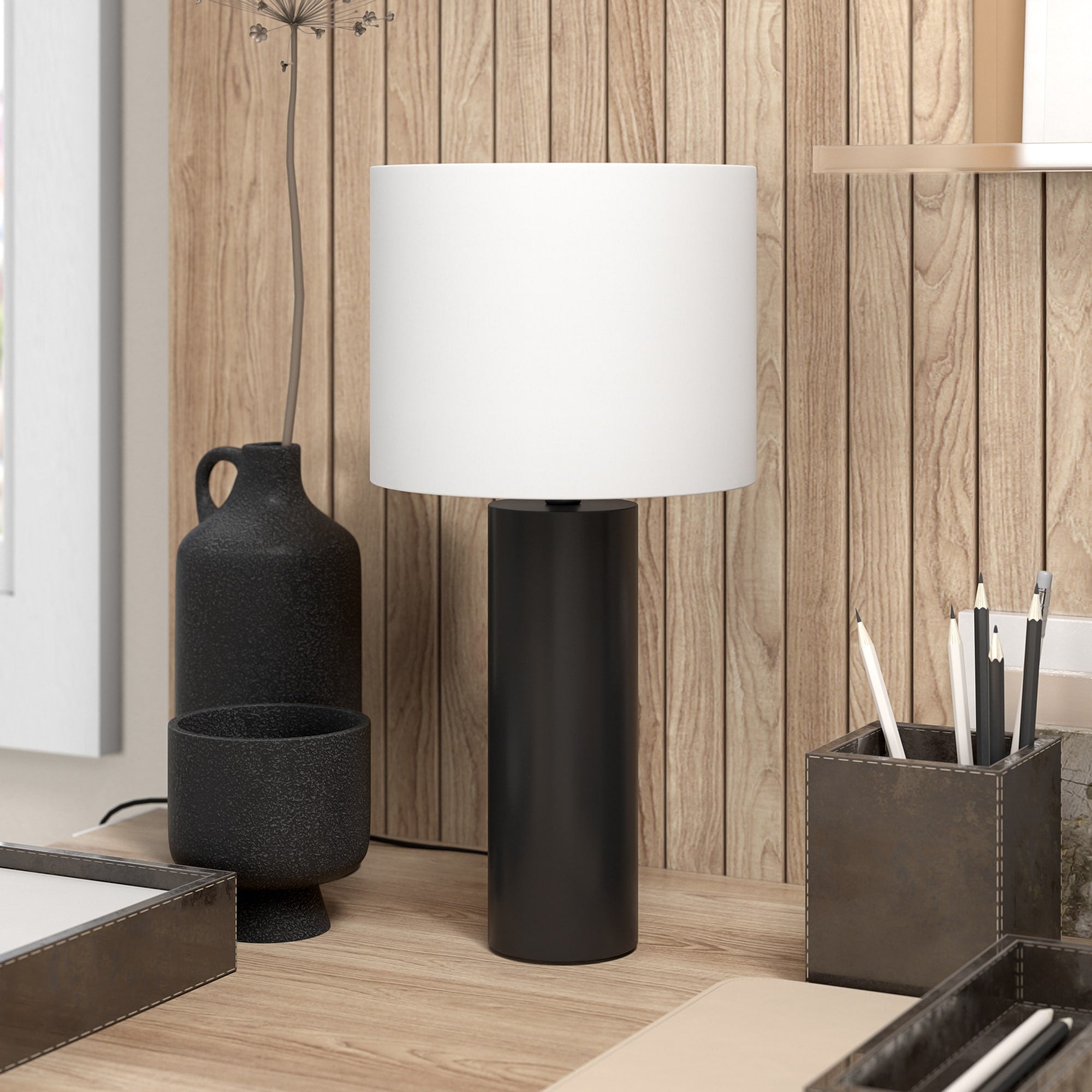 Elevate Your Space with the York 16" Tall Mid-Century Modern Table Lamp - Perfect for Any Room