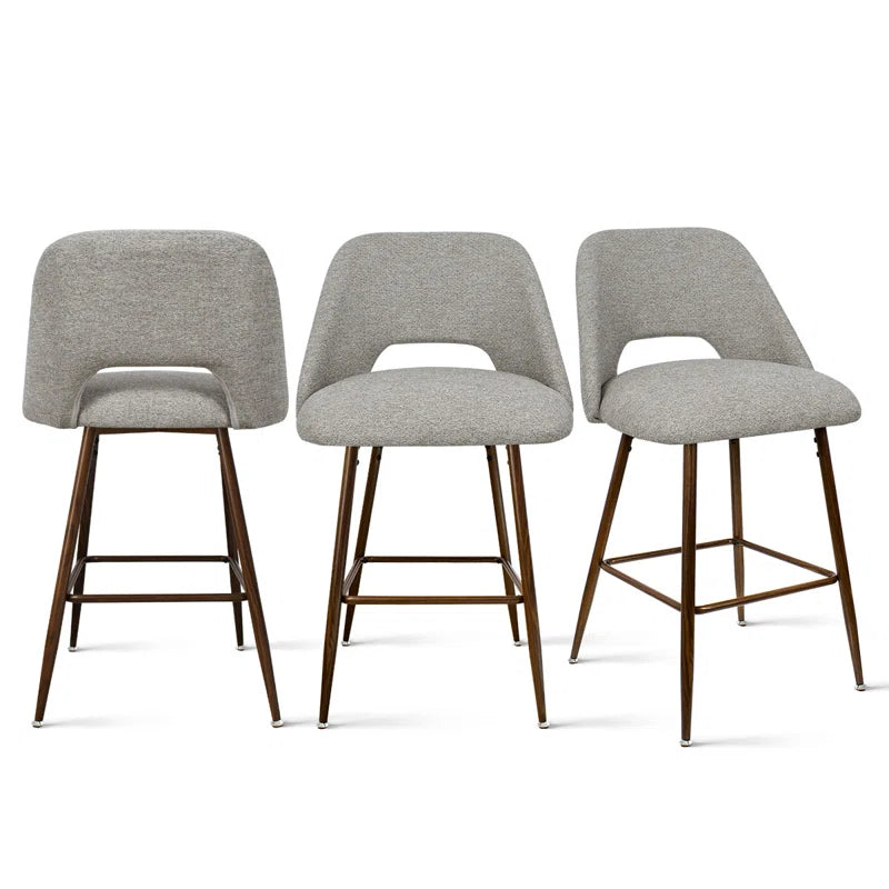 Berneta 26" Upholstered Counter Stools
