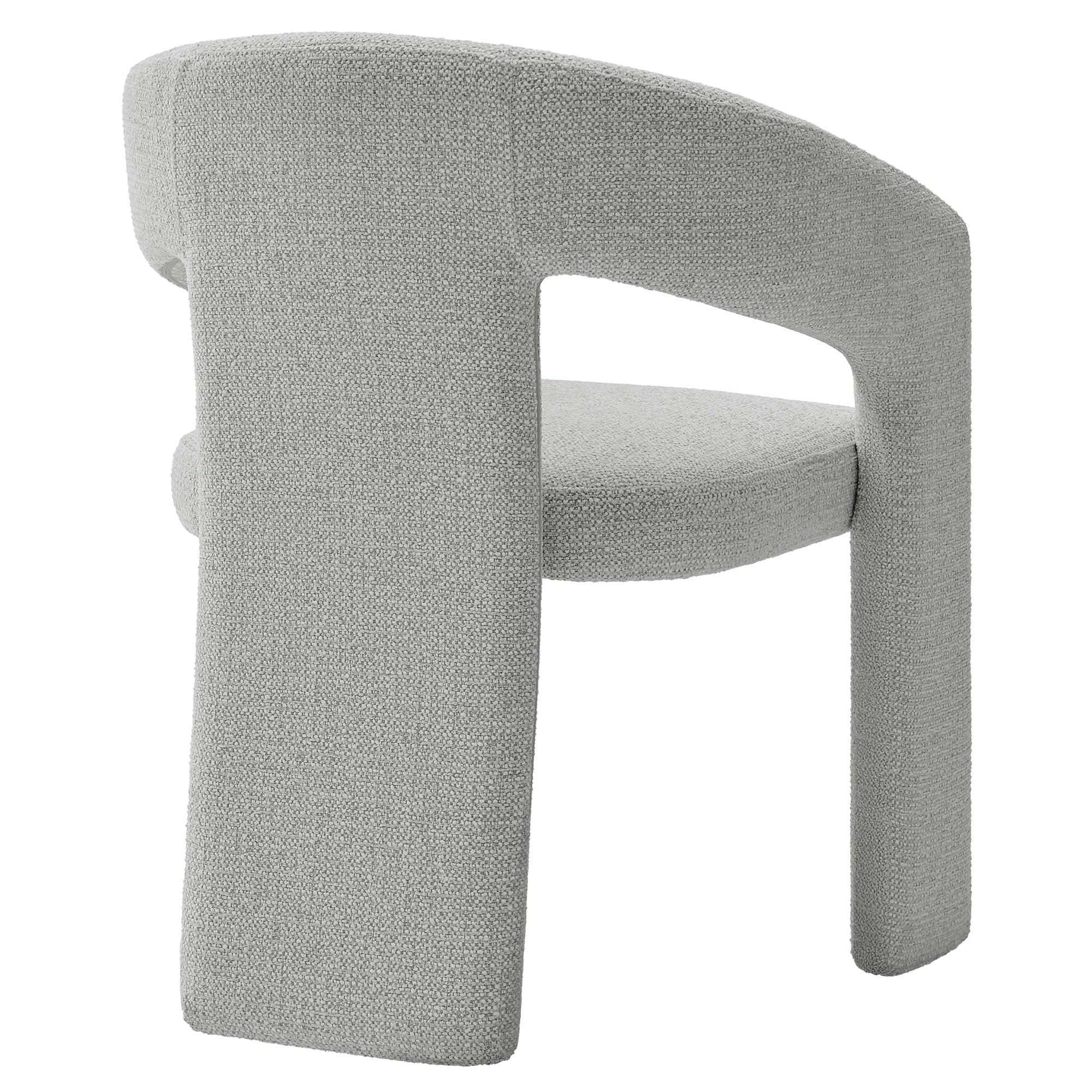 Side Dining Chair, Gray, Fabric, Bar Pub Cafe Bistro Dining Kitchen Hospitality Restaurant, ern Contemporary, HB37845