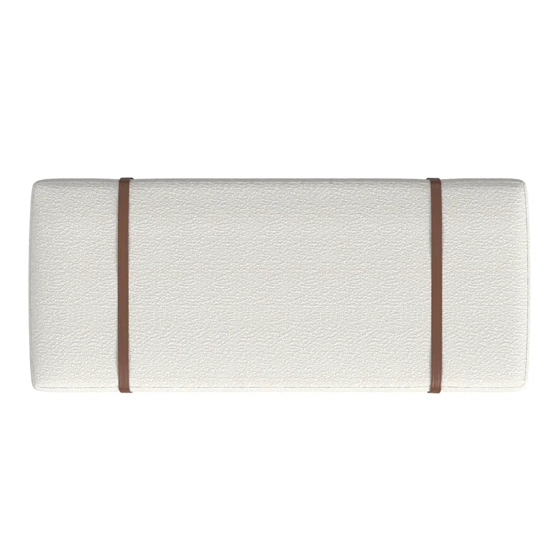 Azayvion Upholstered Bench with Wood Base