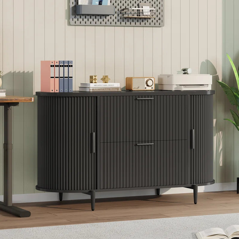 39.4" Filing Cabinet 2 Drawer File Cabinet