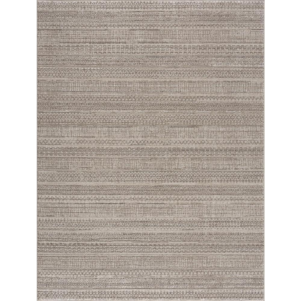 Ivory Beige 7.8Ft. X 10 Ft. Area Rug