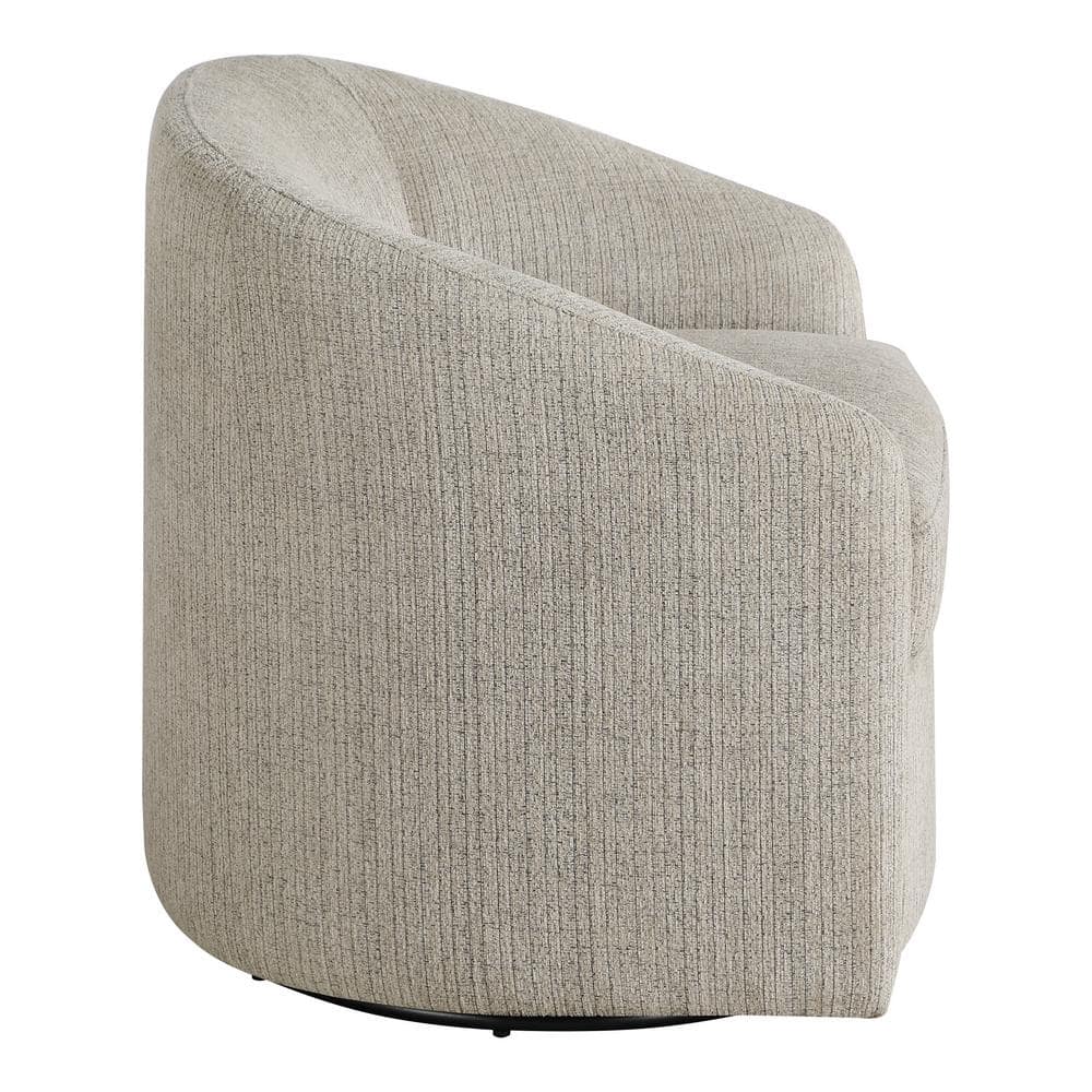 Marble Fabric Swivel Side Chair