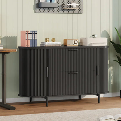 39.4" Filing Cabinet 2 Drawer File Cabinet