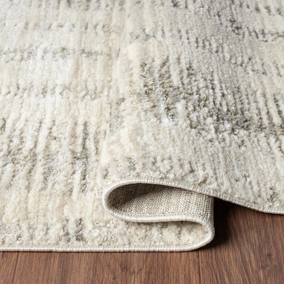 Ambrose 8 X 10 (Ft) Loomed Polyester/Polypropylene Beige Gray Rectangular Indoor Spot Clean Only Pet Friendly Area Rug