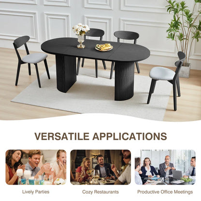 70.87" Oval Dining Table