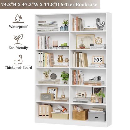 Double Wide Standard Bookcase