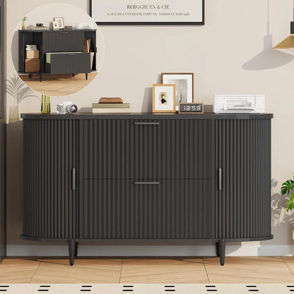 39.4" Filing Cabinet 2 Drawer File Cabinet