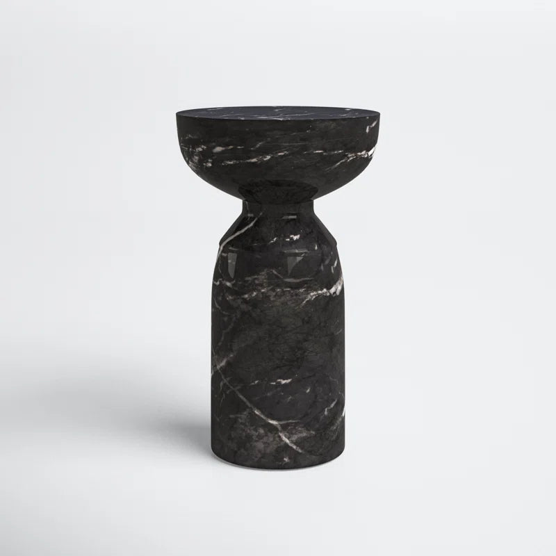 Jolie Concrete Top End Table