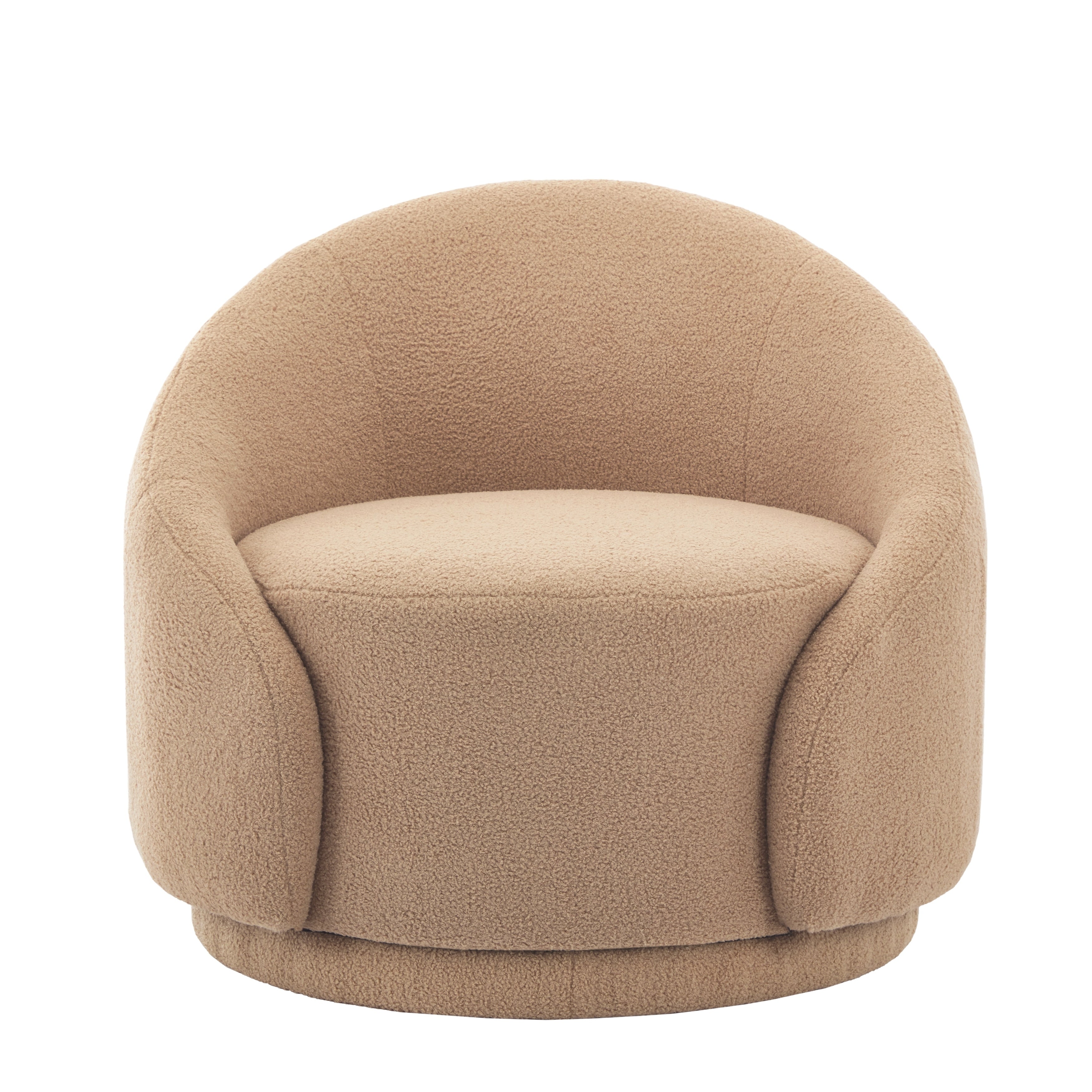 35" Wide 360-Degree Swivel Accent Barrel Chair