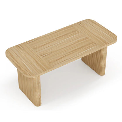 Girace 62.99'' W Modern Simple Executive Computer Desk with Engineered Wood Top and Legs