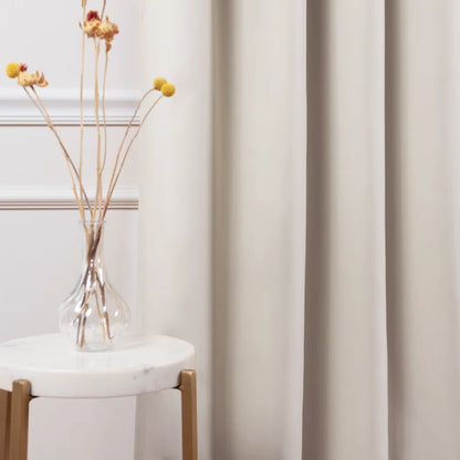 Adina Sevan Solid Thermal Grommet Curtain Panels