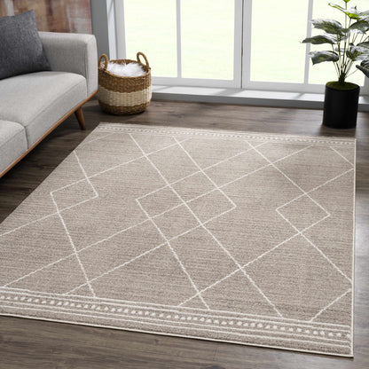 Kami Moroccan Area Rug - 7'10" X 10'