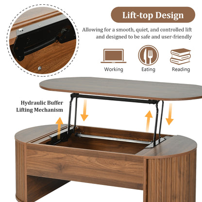 47.2"L Coffee Table with Lift Top