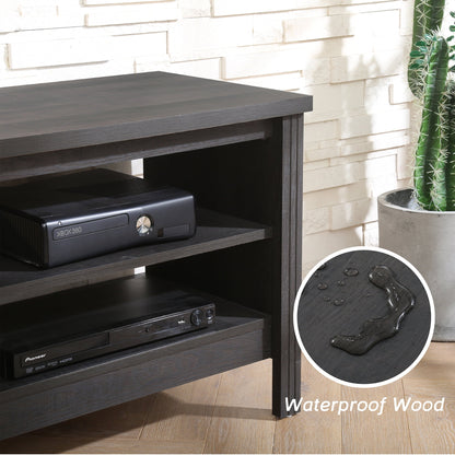 TV console with 6 Storage for Living Room and fits up to 75 Inch TV