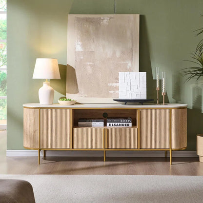 Rosevell 70" W TV Stand for Tvs up to 78"
