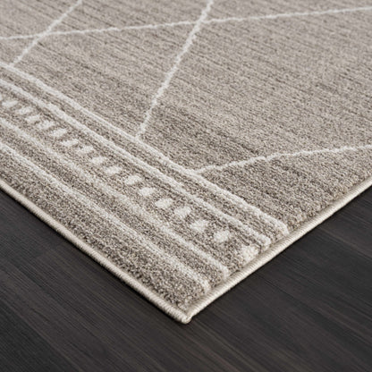 Kami Moroccan Area Rug - 7'10" X 10'