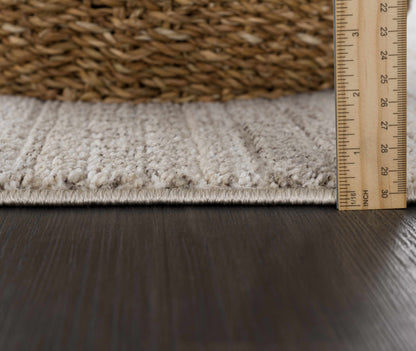 Area Rug - Ivory, Beige - 7'10" X 10'
