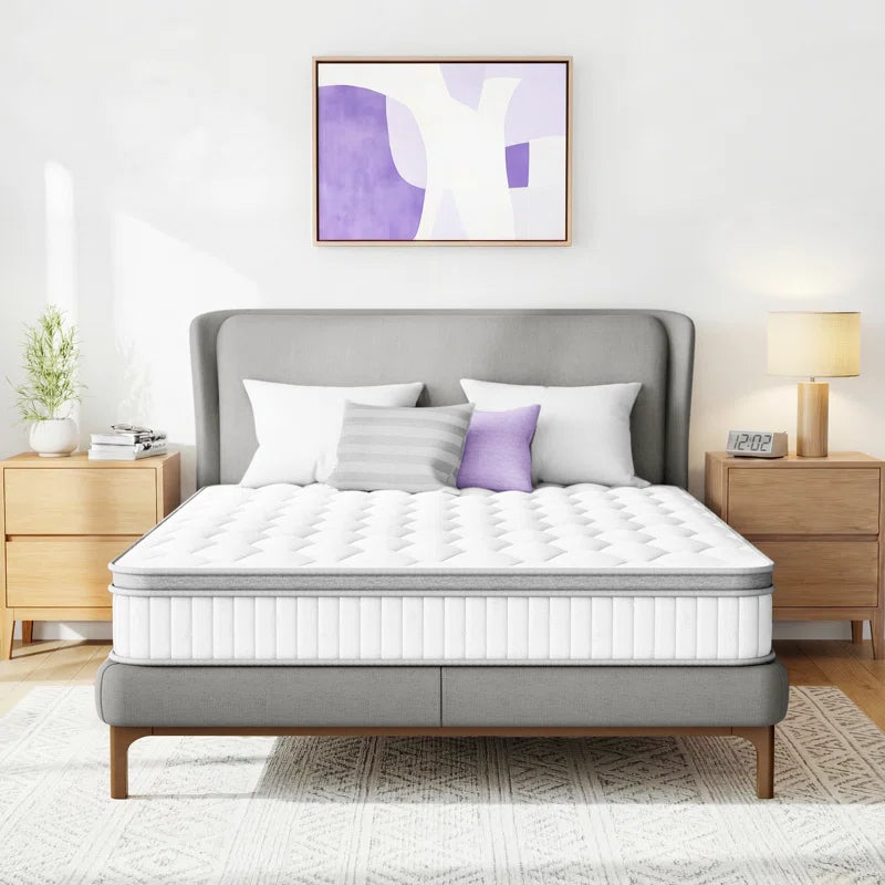 10"/12"/14" Plush Cooling Gel Hybrid Mattress