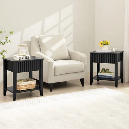 Nyleen 1-Drawer Nightstand