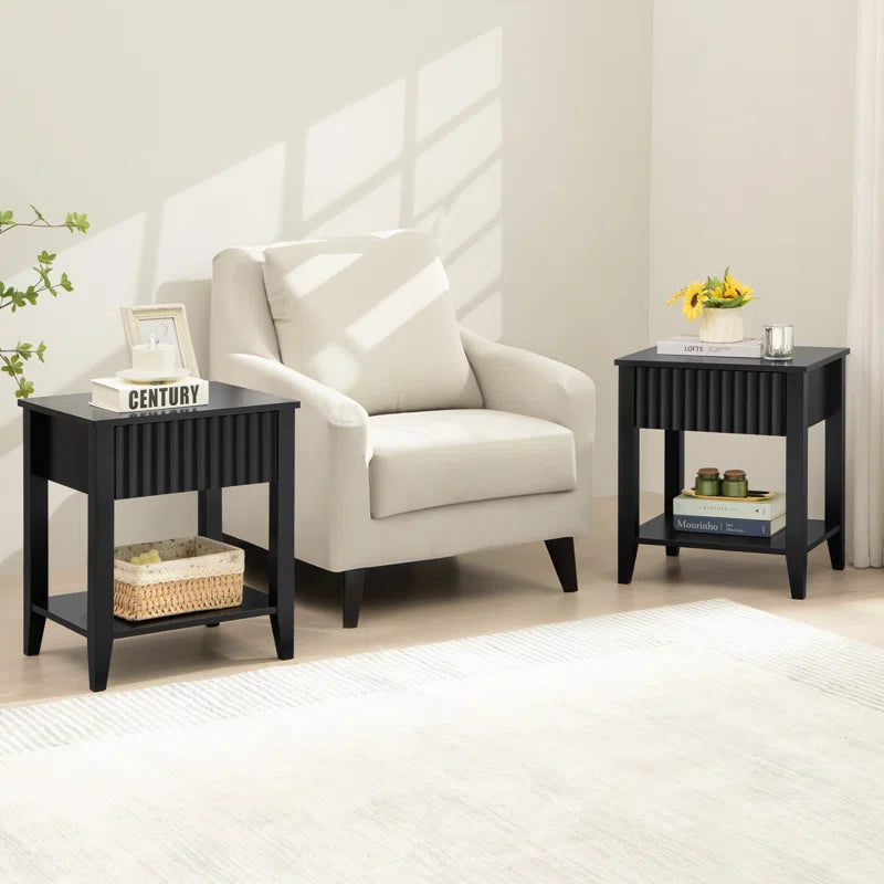 Nyleen 1-Drawer Nightstand