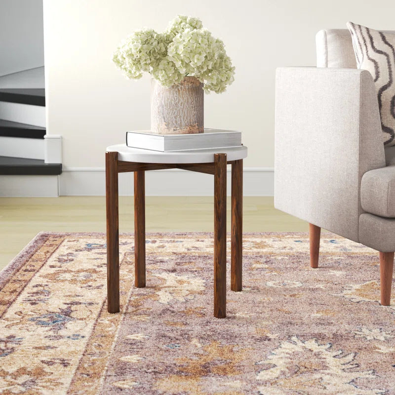 Santino Round-Top End Table