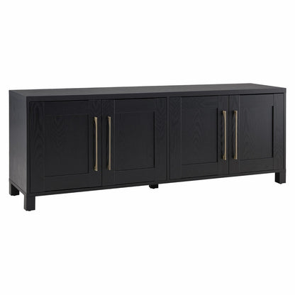 Rectangular TV Stand for Tv'S up to 75", Black Grain