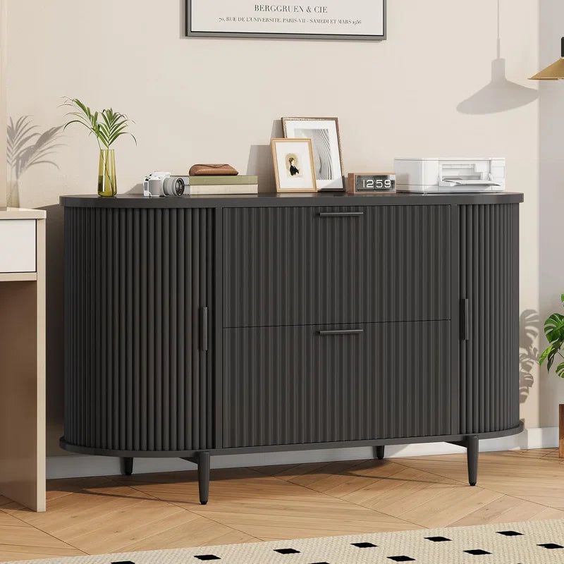 39.4" Filing Cabinet 2 Drawer File Cabinet