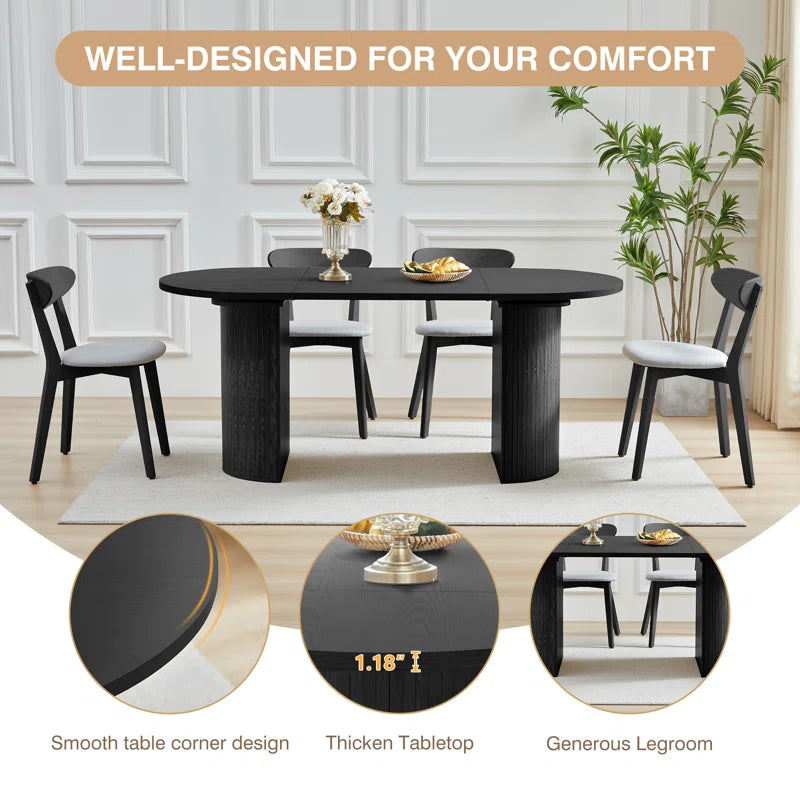70.87" Oval Dining Table