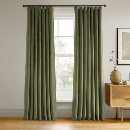 Olivia Velvet Blackout Curtain (1 Panel)
