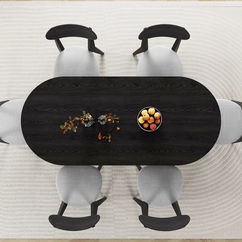 70.87" Oval Dining Table