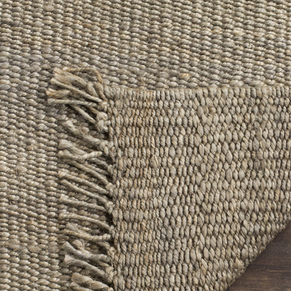 Hommeco Natural Fiber Clara Braided Jute Area Rug, Natural, 4' X 6'