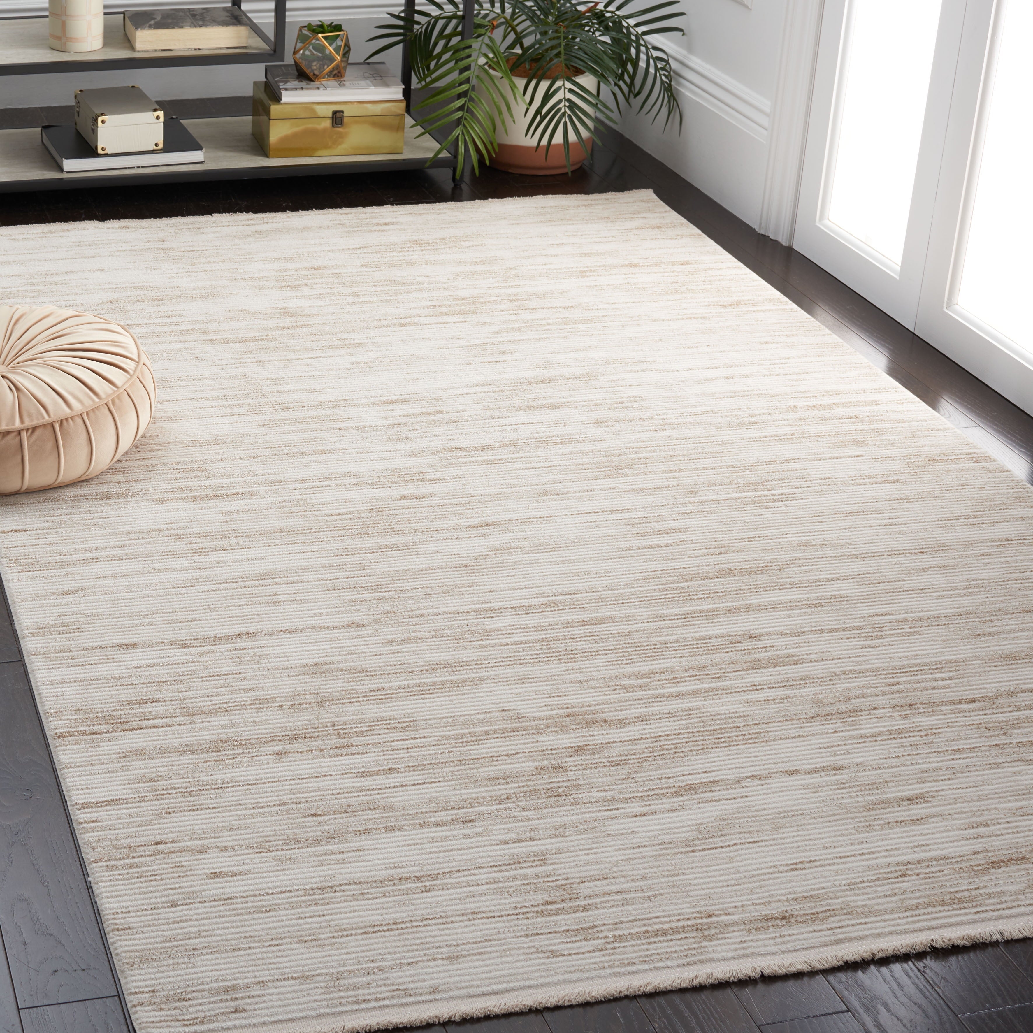 Whisper Zoolander Camo Area Rug, Ivory/Beige, 8' X 10'