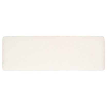 Marvin Ivory/Black Entryway Bench 48 In.