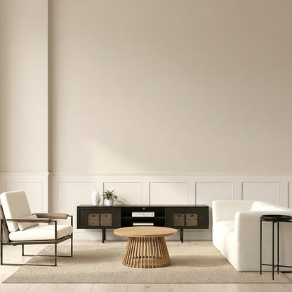 Hommeco Vihaan Acacia Wood Coffee Table