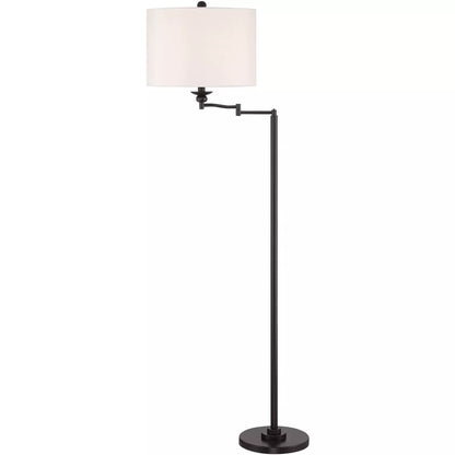 360 Lighting Romero Farmhouse Rustic Traditional 61 1/2" Tall Standing Floor Lamp Pole