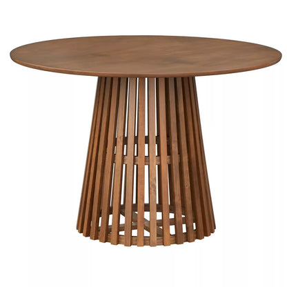 Modern round Pedestal Base Dining Table